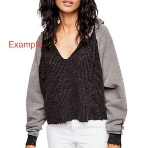 Free People London Calling Hoodie